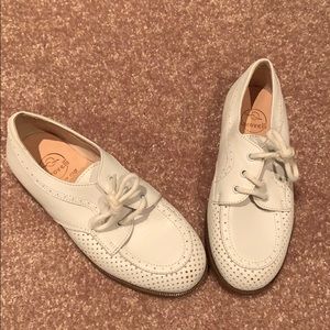 Boys Iacovelli white dress shoes, communion/wedding shoes